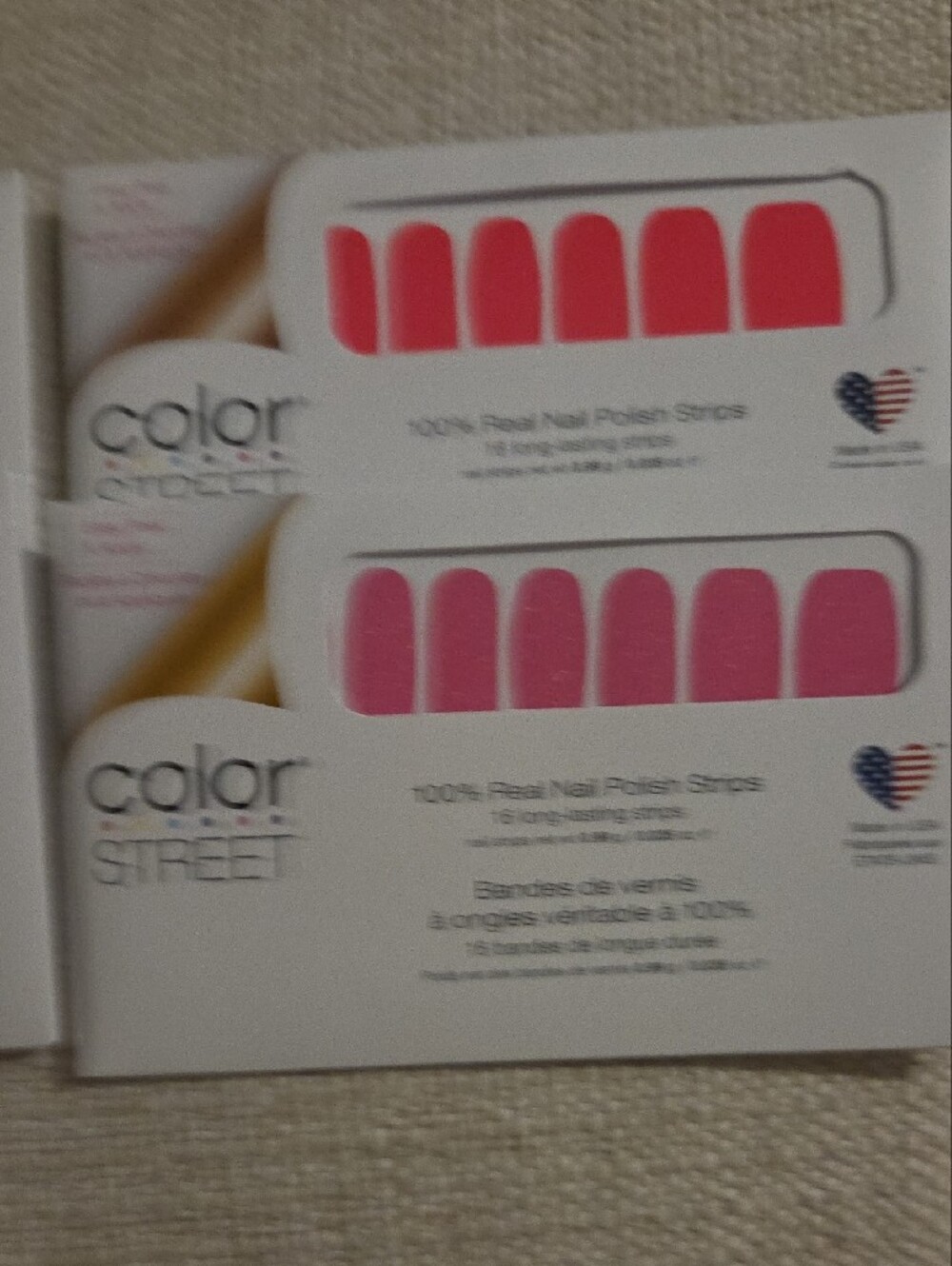 ColorStreet Pink Combo (Shockwave, Wanna Have Fun, Hibiscus) - Picture 3 of 6